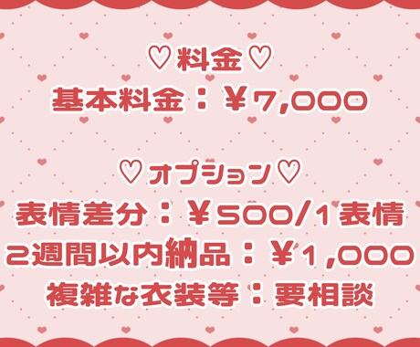 SD立ち絵描きます 自由に使えるSD立ち絵を描きます！ イメージ2