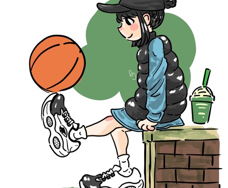 あなたをキャラクター化「似形絵」描きます プロフ画に使えるシンプルな似顔絵ならぬ「似形絵」を描きます！ イメージ1