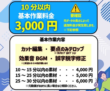 現役YOUTUBERが動画編集をお手伝いします これから動画投稿を始めたい！安価に動画編集を依頼したい方！ イメージ2