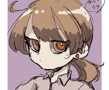 かわいいイラスト制作します 活動開始まもないため、お安めに出品中！ イメージ2