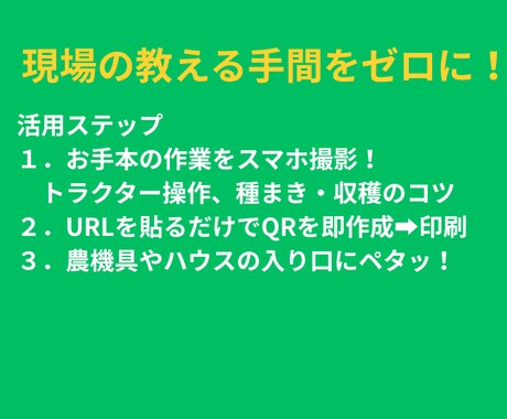 動画QRで作業のやり方、機具の安全操作教育出来ます 全動画ライブラリー化！検索機能で欲しい動画が即座に出ます イメージ2