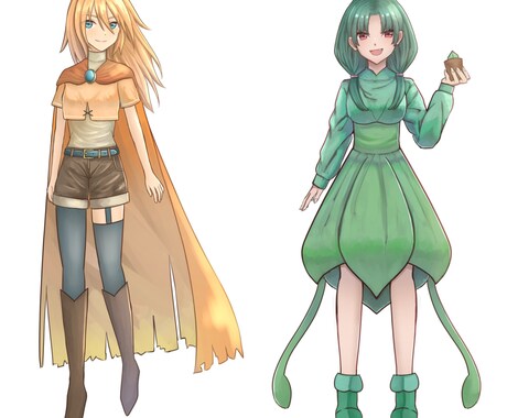 全身イラストを描きます 動画やTRPG等で使える立ち絵をご提供 イメージ2