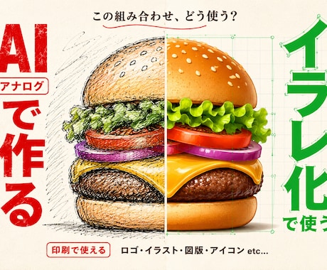 画像のロゴをイラストレータデータに変換します イメージ1