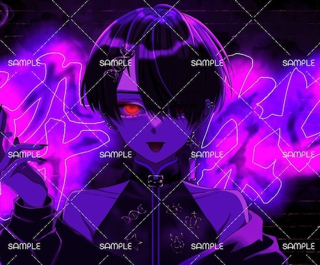 アイコン･配信･動画用等､SNSイラスト描きます 【在りたい貴方を描きます】系統問わず幅広くお任せ下さい！ イメージ1