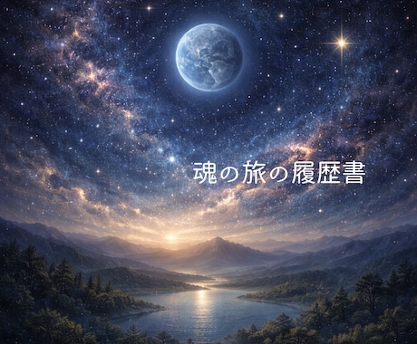 スターシード鑑定〜あなたの魂の履歴を深く辿ります 地球外転生と魂の成長段階から読み解くあなただけの物語 イメージ1