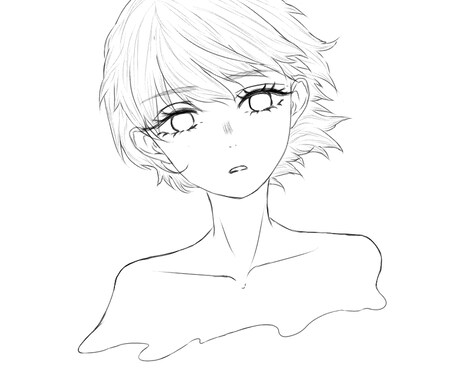 SNSのアイコンなどの絵を描きます 自分自身のアバターとしてどうですか？ イメージ2