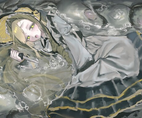 厚塗りで魅力的なイラスト描きます ご要望に合わせたイラストを制作します! イメージ2