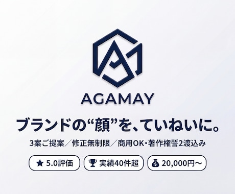 シンプルで洗練されたロゴを制作します イメージ1