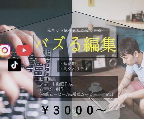 あなたの求める動画を作成します 人の心を動かす動画を作りたい方へ イメージ1
