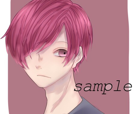 男の子アイコン描きます デジタルアイコン☺︎簡易背景無料☺︎ イメージ1