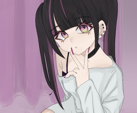 SNS用アイコン、サムネ、立ち絵などお描きします 可愛いイラストお描きします！お気軽にご相談ください！ イメージ1