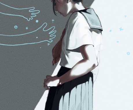 雰囲気のあるイラスト描きます 女性、少年、少女などを中心に描きます。 イメージ1