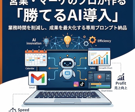 実務経験者が伴走！AI活用による業務効率化をします 営業・マーケのプロが提案。AIで「浮いた時間」を成果に変える イメージ1