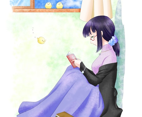 一枚絵、描きます 個人観賞用、ゲーム制作、動画などに イメージ1