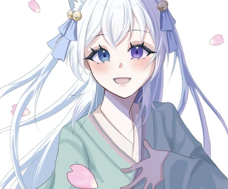 主に可愛い女の子が描けます 可愛い女の子や空気感のあるイラストを描くことができます！ イメージ1