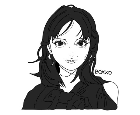 人物をアニメ風にイラスト化します イメージ1