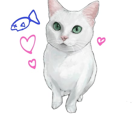 似顔絵やペットを可愛く丁寧に描きます イメージ1