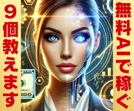 初心者必見‼『無料AIツールで稼ぐ方法』教えます 完全在宅＆初期投資ゼロ、スマホで簡単スタート‼ イメージ1
