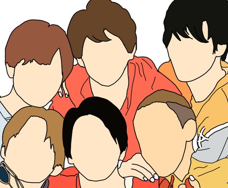 オタクの方にオススメしまます ご希望の画像の線画をさせて頂きます！ イメージ2