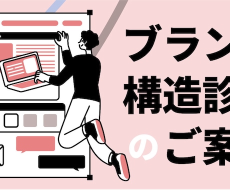 ロゴ・Web・名刺がバラバラ？構造図で整理します 方針のズレを特定。一貫性のある発信へ導く戦略診断 イメージ1