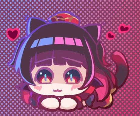 ちびキャラクター描きます 1名様限定可愛いゆるキャライラスト限定価格 イメージ1