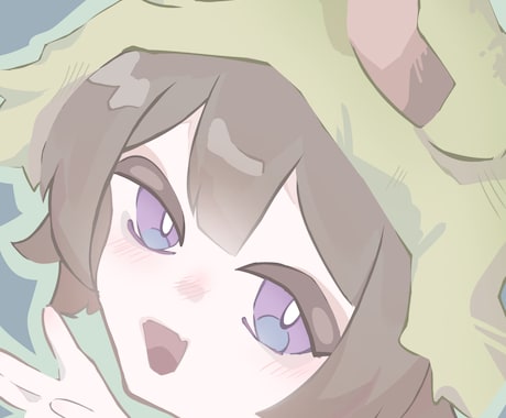 可愛くて淡いイラスト作成します イメージ1