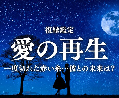 純度100%の霊視で最愛の方との復縁の可能性視ます 【復縁鑑定】相手の潜在意識の深い所に入りお二人の未来を視ます イメージ1