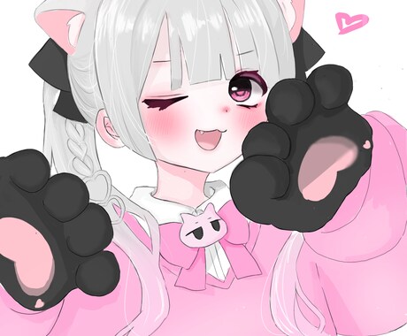 女の子のアイコン用イラスト、コテキャを描きます ご依頼通りに可愛らしいキャラクターを描きます イメージ2