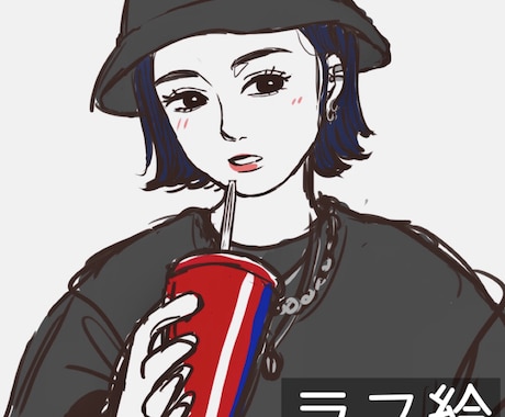 シンプルおしゃれイラスト・似顔絵描きます アイコン、動画用、プレゼントに！ イメージ2