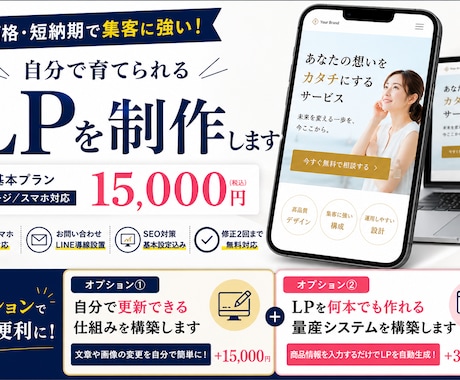低価格で高品質なLPを制作します イメージ1