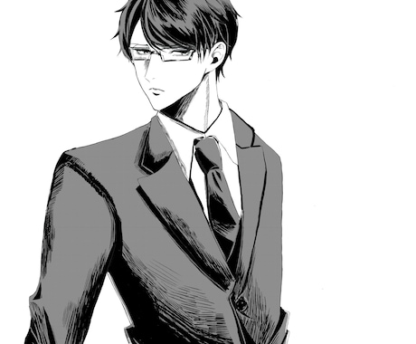 イラスト描きます 男性中心(女性も可)にイラスト描きます！ イメージ1