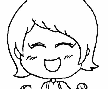 ブログやSNSのアイコンをご要望に合わせて描きます シンプルでホッコリかわいい線画イラストをお届けします。 イメージ2