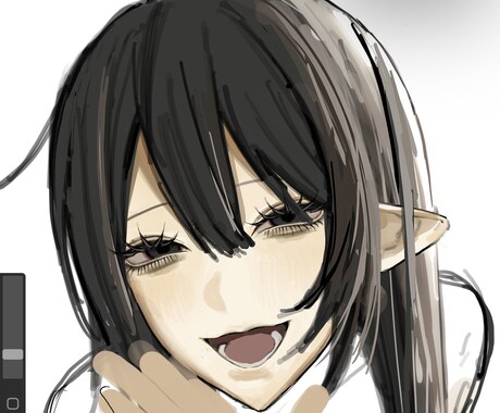 snsアイコン/1枚絵/サムネイルなどを描きます 暗い雰囲気のイラストが得意です！ イメージ2