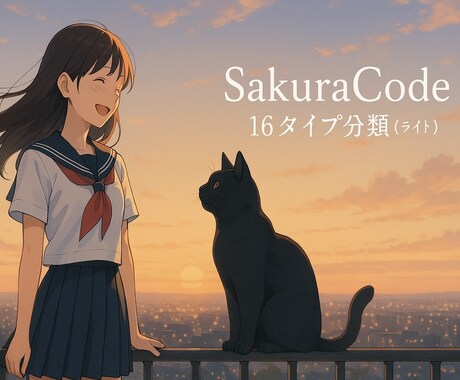 SakuraCode-ライト-16タイプ分類します 効率×高精度であなたの認知を構造化 イメージ1