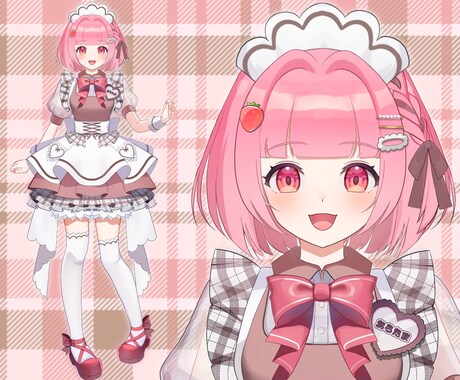 1件限定Vtuberの立ち絵作成します Vtuberデビューをお考えの方へ！相棒のモデルを提供☆ イメージ2