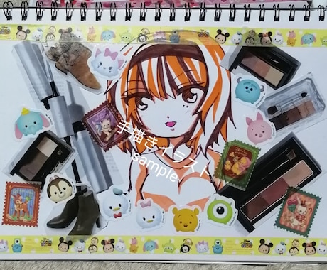 オリキャラ似顔絵ゆめかわイラスト売ります カラフル☆見て楽しい☆オリキャラ売ります☆ イメージ1