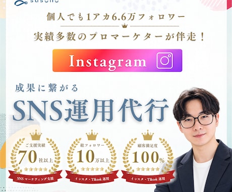 個人6.6万フォロワーのプロがSNS運用をします イメージ1