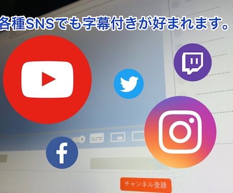 SNSに投稿する動画のテロップ入れを行います 複数本の短い動画の編集に対応できます。 イメージ2