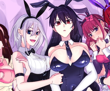 透明感ある女の子のイラスト描きます 相談のみも可！お気軽にご相談ください イメージ1