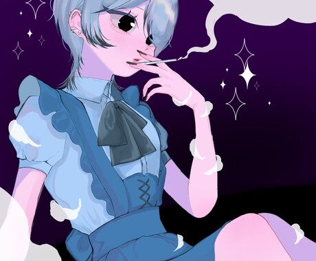 あなただけのアニメっぽ似顔絵/アイコン描きます 即購入OK！世界にひとつのオリジナルアイコン作成致します！ イメージ1