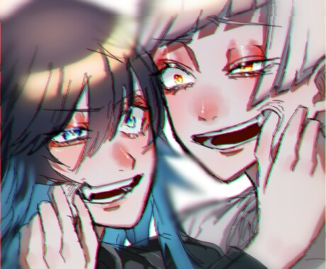 かっこいい絵柄などで貴方の描いて欲しい物を描きます かっこいい絵柄や可愛い絵柄でキャラクターをかきます！ イメージ2
