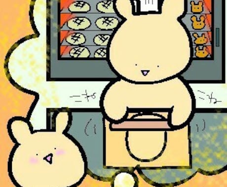 ゆるいイラスト描きます 今月からお仕事がなくなった彼女に仕事をください。 イメージ2