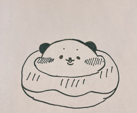 可愛い動物でいやされませんか？ゆるふわで書いてます 可愛い動物イラストゆるふわです！ イメージ2