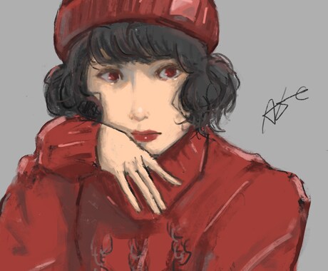 SNS用アイコンの制作をします 単色とあなたのイメージをイラストに イメージ2