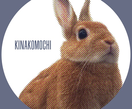 お写真からポップアート風アイコンを制作いたします 動物も人もOK！使いやすくおしゃれなシンプル丸アイコンに◎ イメージ2