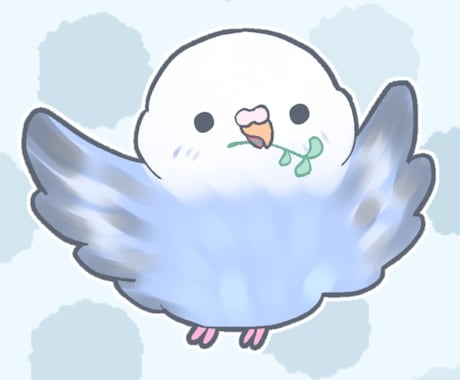 ほんわかタッチのペットイラストお描きします SNSのアイコンやヘッダーにどうぞ！ イメージ1