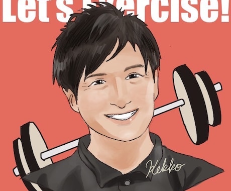 リアルタッチ似顔絵　あなたの魅力を絵に閉じ込めます ギフト・プロフィールにもはえる本物の美しさを イメージ1
