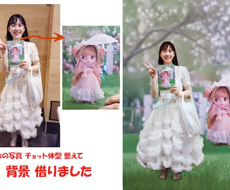 生成された人物写真を、本物に見えるようにします 人物写真を再構成、再加工致します、手作業がメインです。 イメージ2