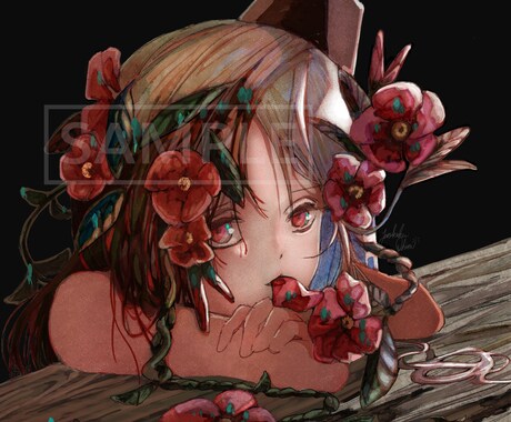 絵本のような幻想世界なアイコン用イラスト描きます 幻想世界なあなたを表現します！ イメージ2