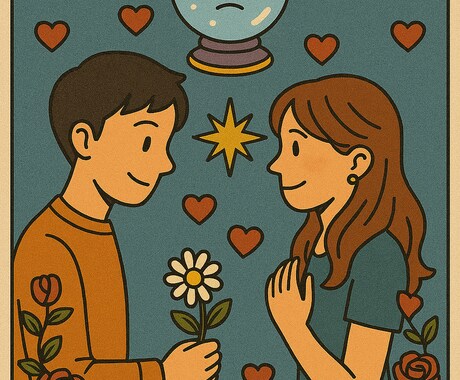 恋愛ーあなたを好きな人編ー占っちゃいます もう出逢ってるかもしれないの！？Σ（・□・；） イメージ1